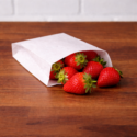 3 x 5 white merchandise bags