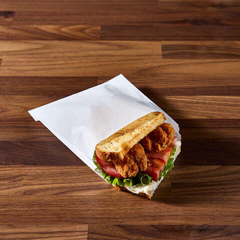 Fischer Paper Products 508-8 Grease Resistant Sandwich Bags