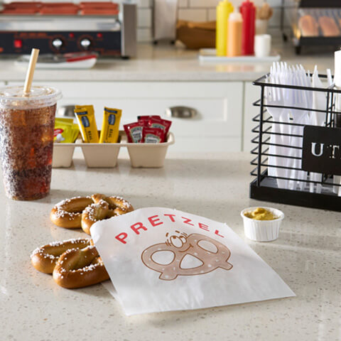 Fischer Paper Products 590 Pretzel Bags