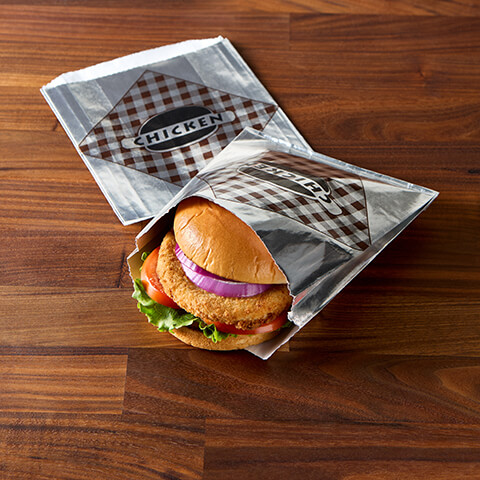 Fischer Paper Products 819 Foil Sandwich Bags